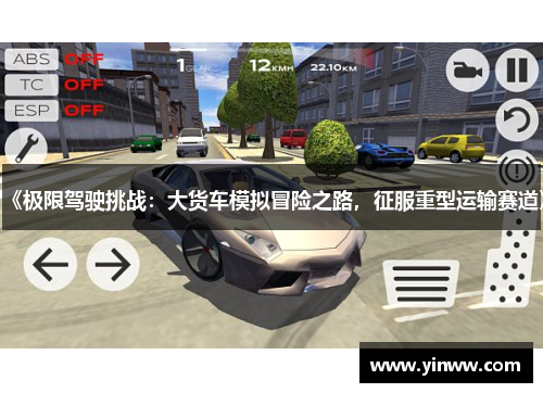 《极限驾驶挑战：大货车模拟冒险之路，征服重型运输赛道》